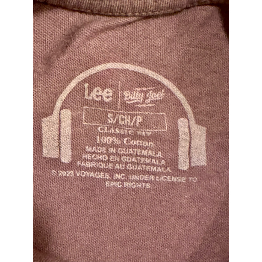 Billy Joel The Stranger T-Shirt Lee Tour Band Tee Concert Music Sz s Mauve - Picture 6 of 6